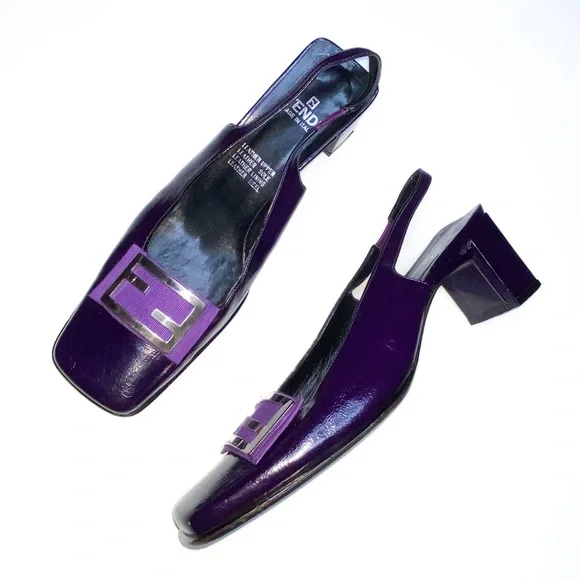 Fendi Vintage Slingbacks - Picture 3 of 6
